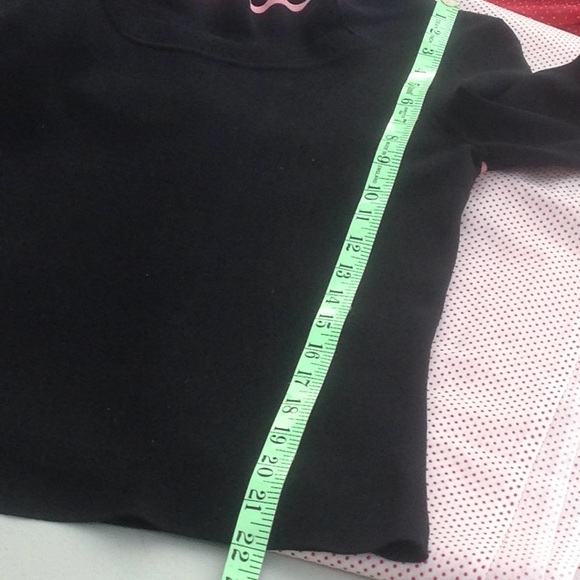 Grace Black Ruffled Neck Sweater - Picture 7 of 7